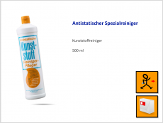 Kunststoffreiniger, antistatisch 