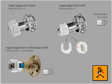 Kegelradgetriebe 