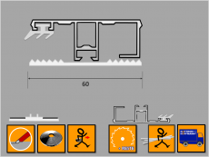 Steg-Mittel-System 8/10 