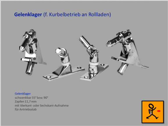 Gelenklager, für Kegelradgetriebe 