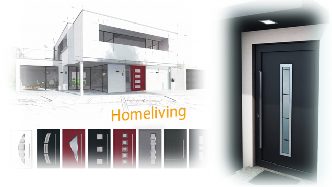 HOMELIVING - Aluminium Haustüren 