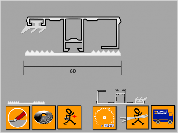 Steg-Rand-System 16 